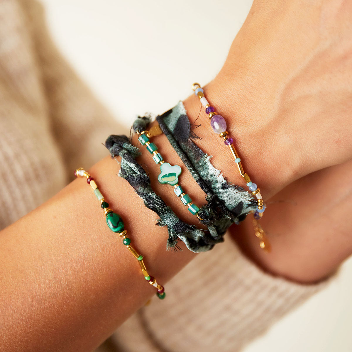 Armband Beaded Multi