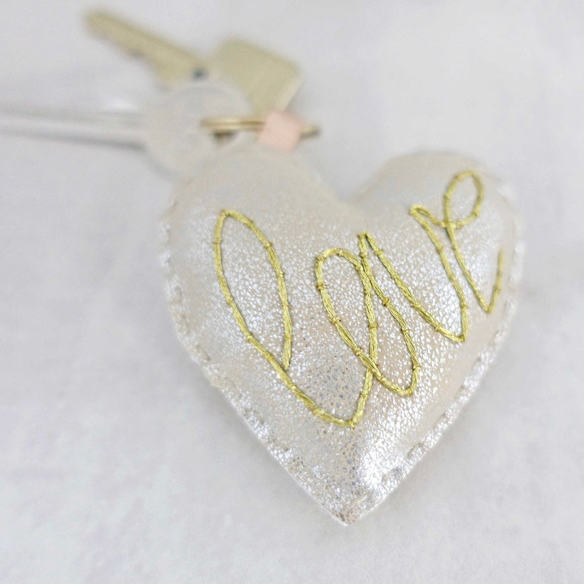 Schlüsselanhänger Herz Love