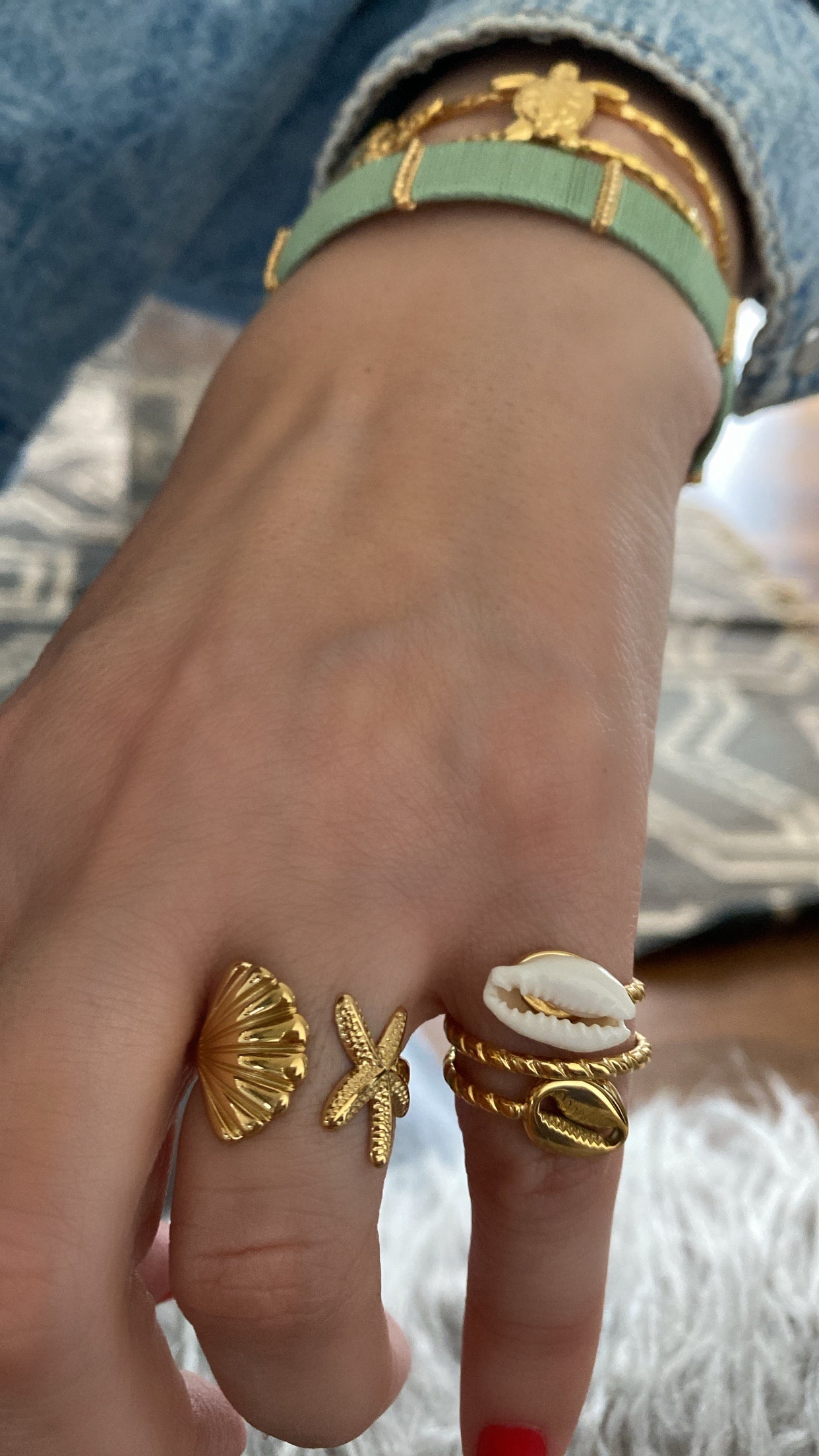 Ring Kaurimuschel