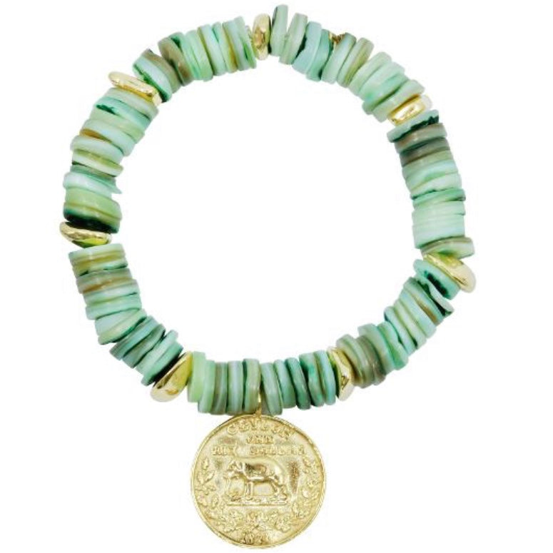 Armband Africa grün