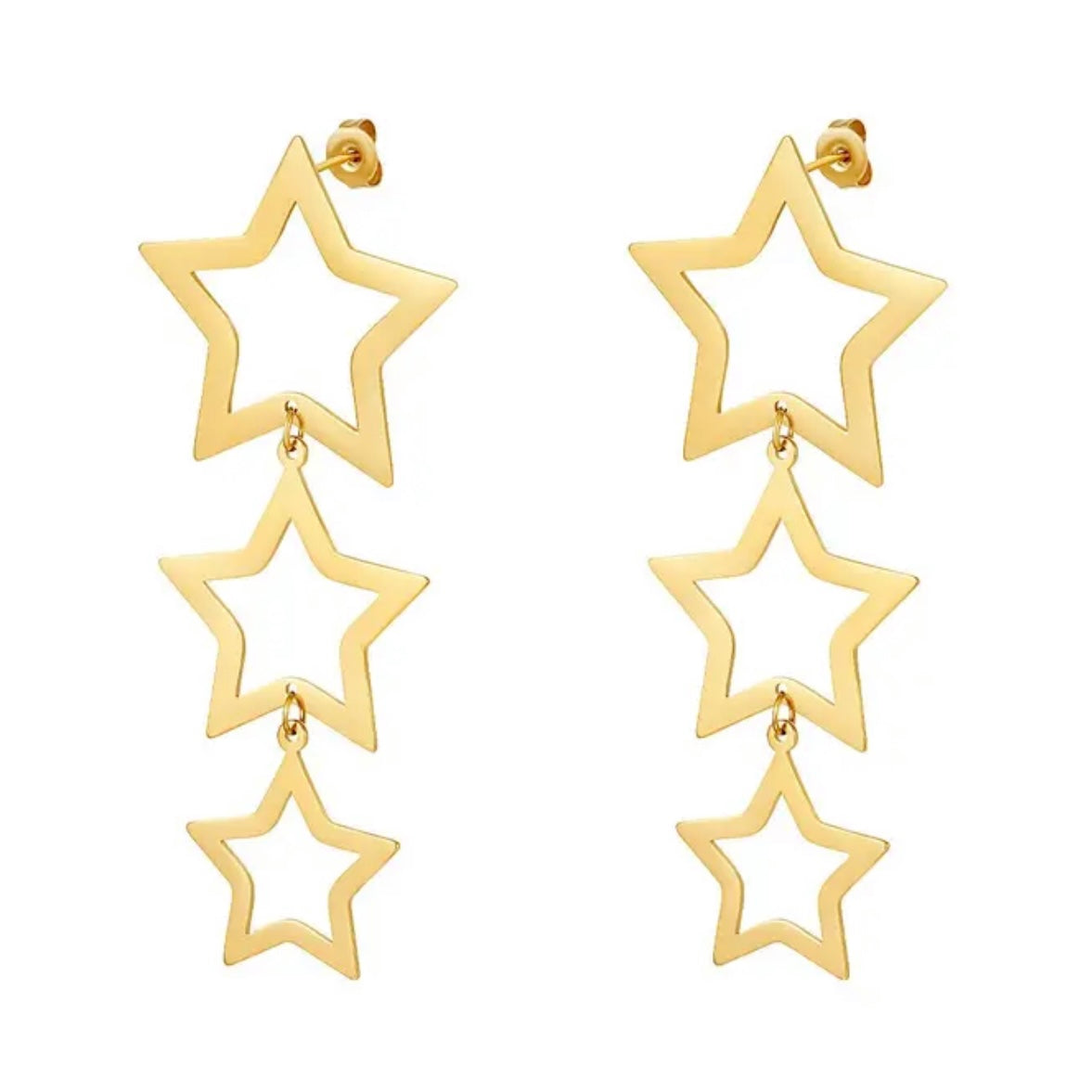 Ohrringe Three Stars