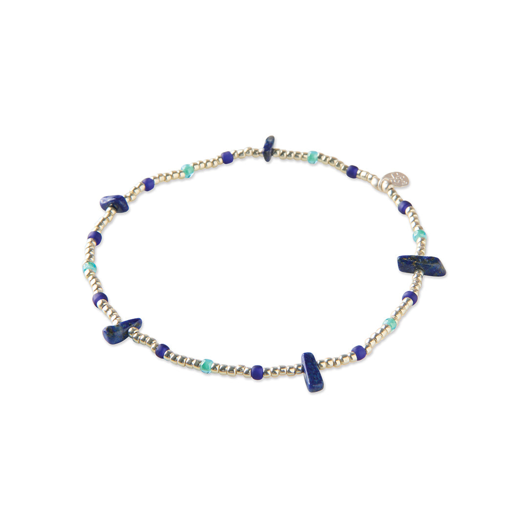 Fusskette Thoughtful Lapislazuli