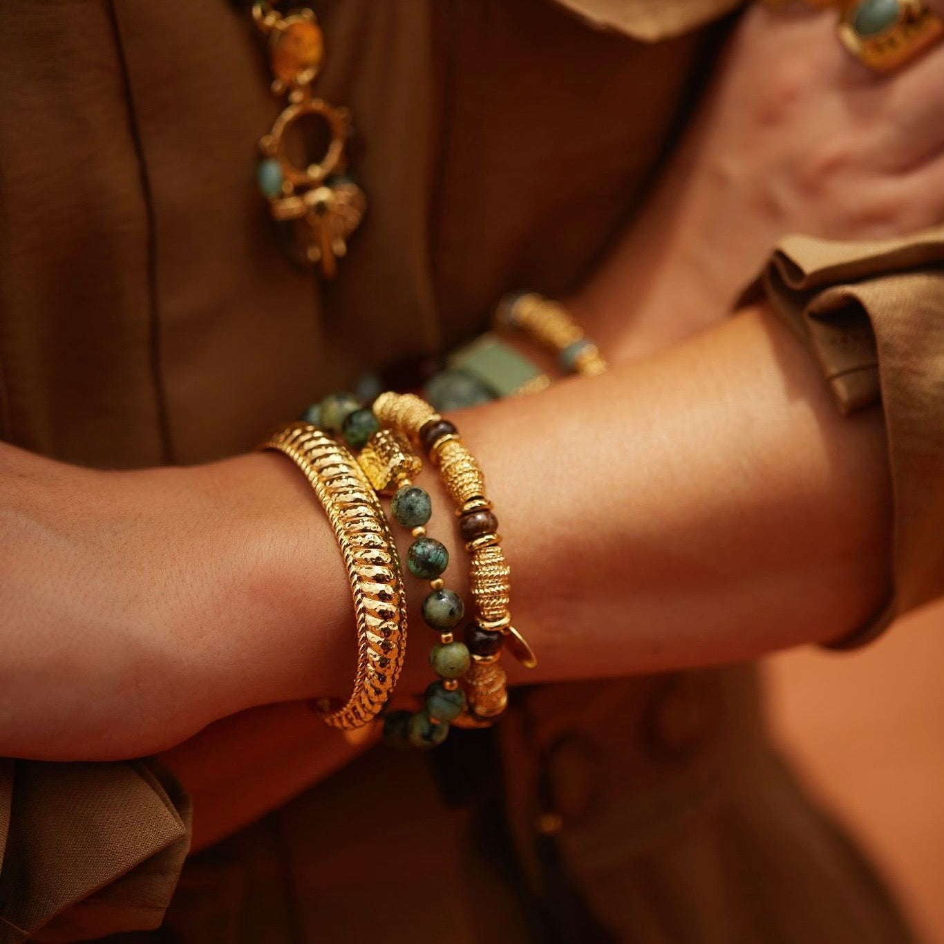 Armband Kalahari Emerald