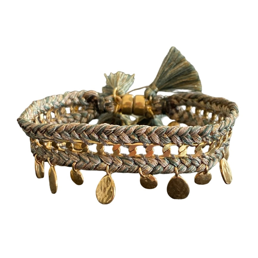 Armband Golden Hour green