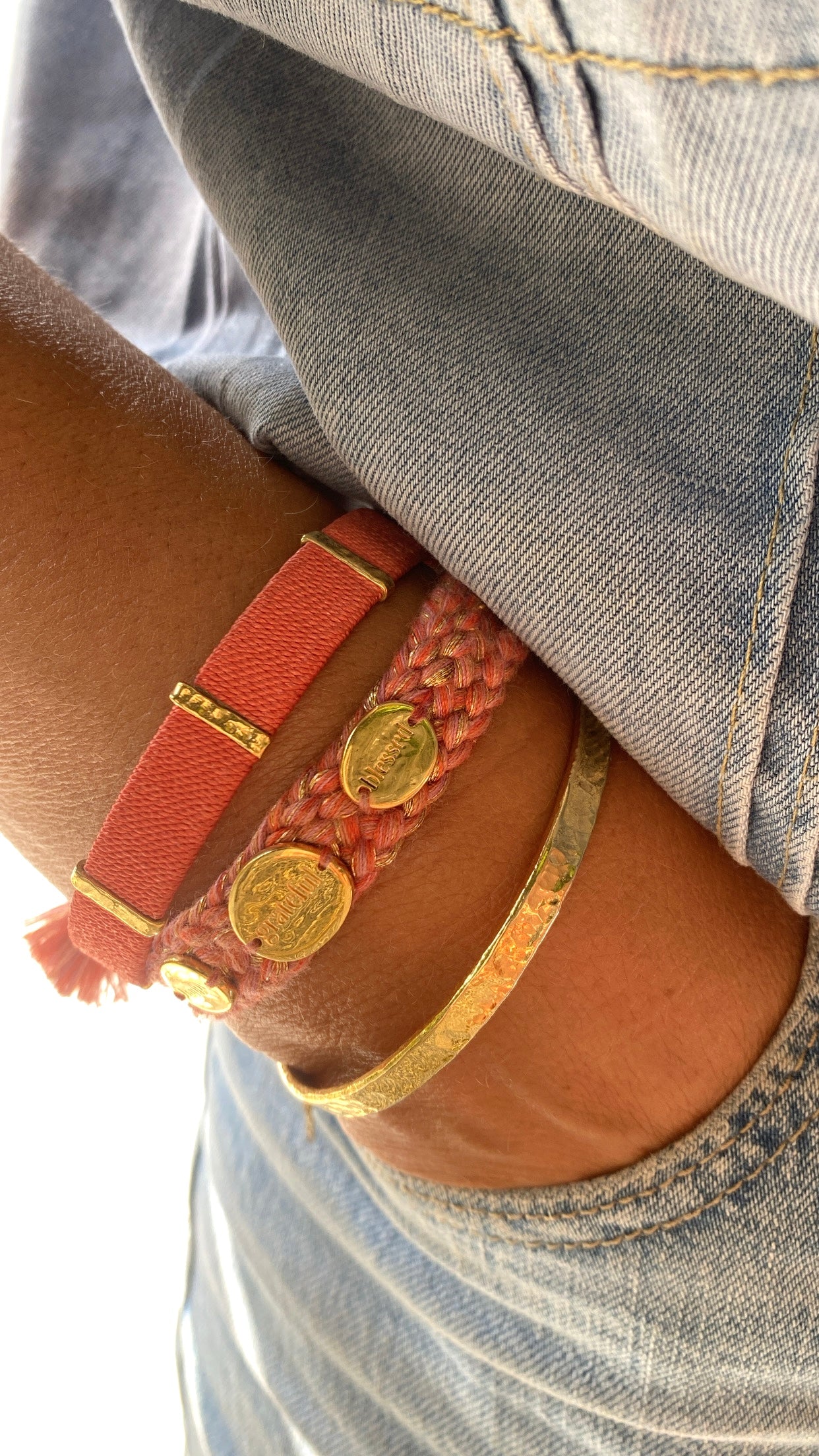 Armband More than Words pink