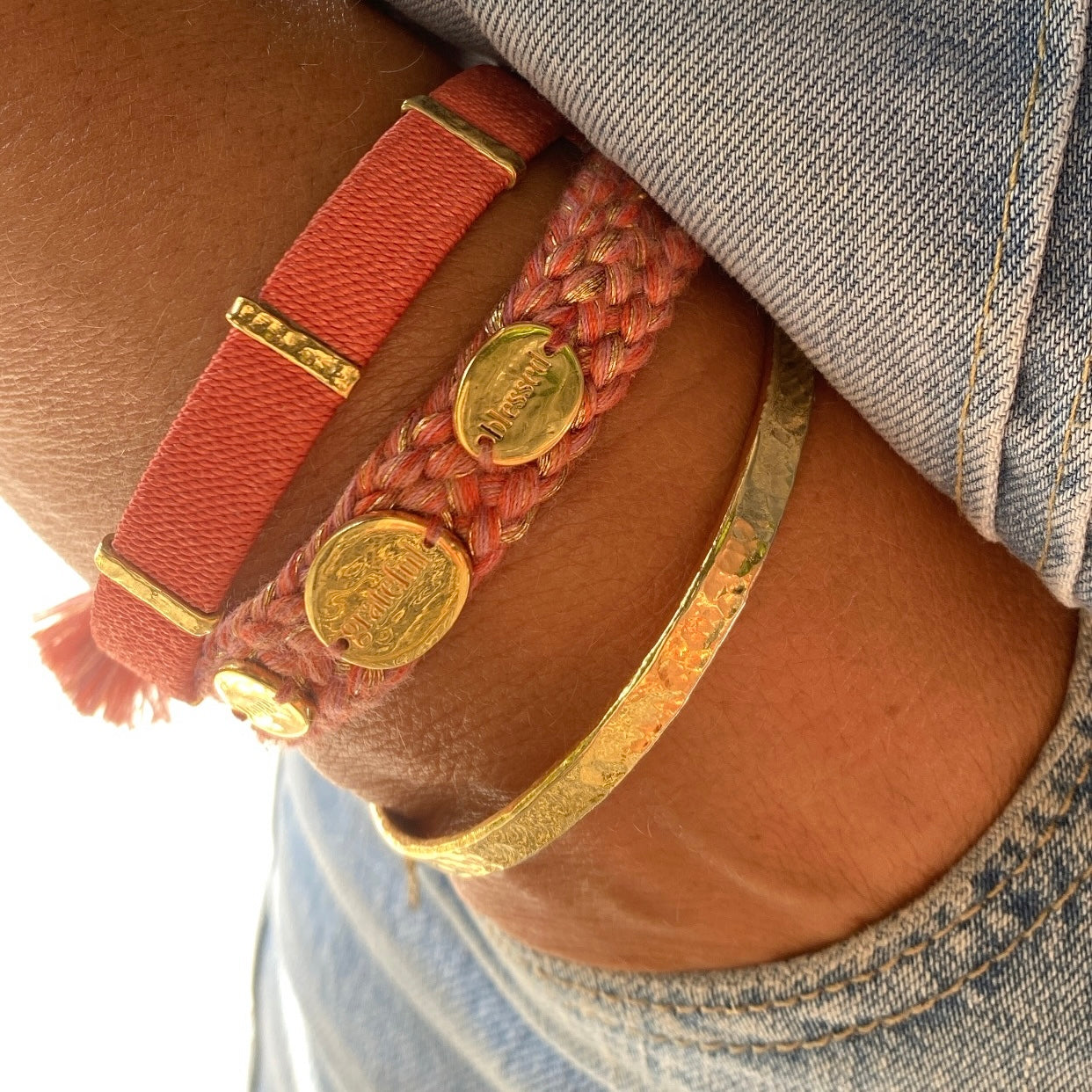 Armband More than Words pink