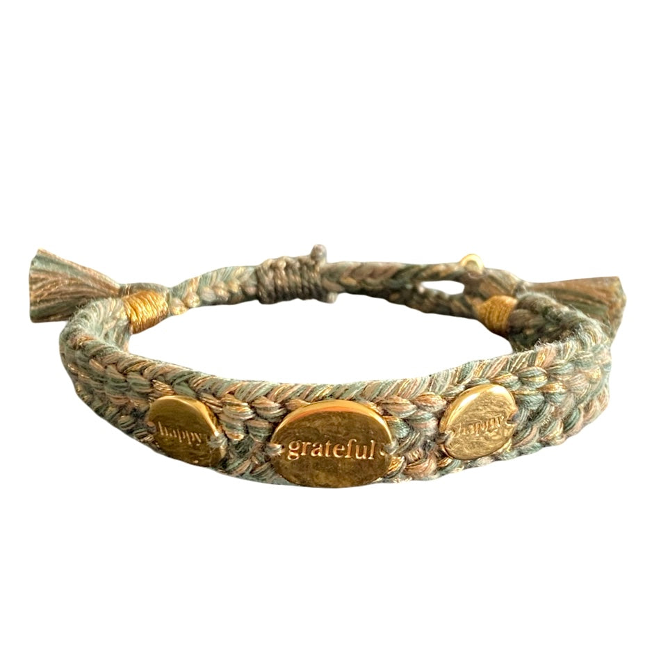 Armband More than Words green