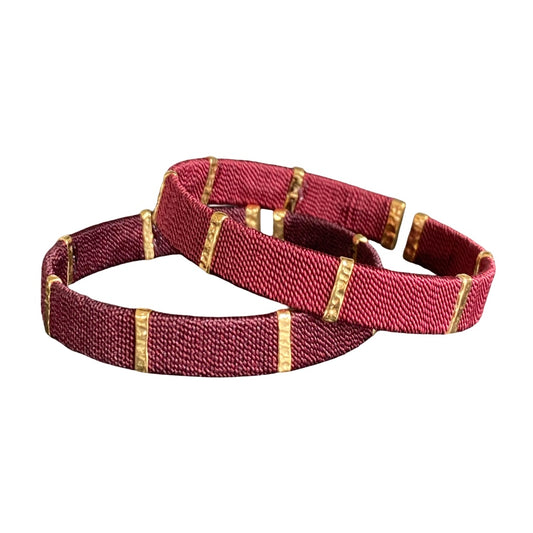 Armspange Colourful Life bordeaux/berry