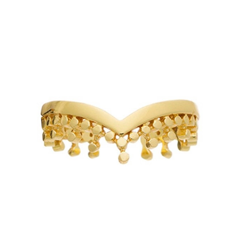 Ring Etrusca Wave schmal