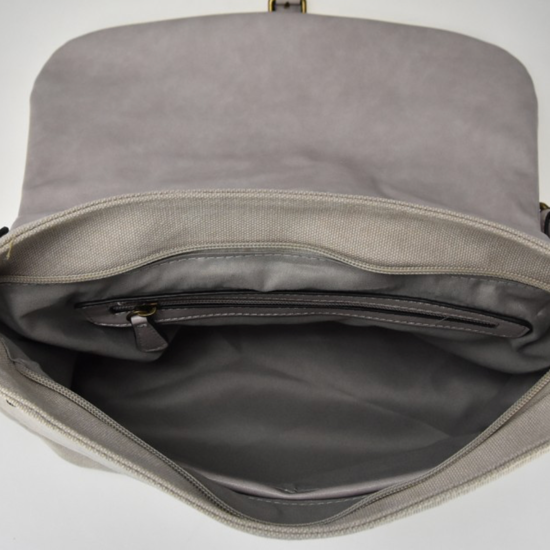 Schultertasche braun