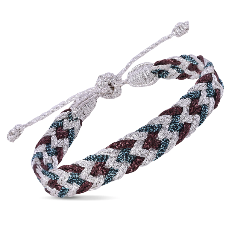Armband Double U silber