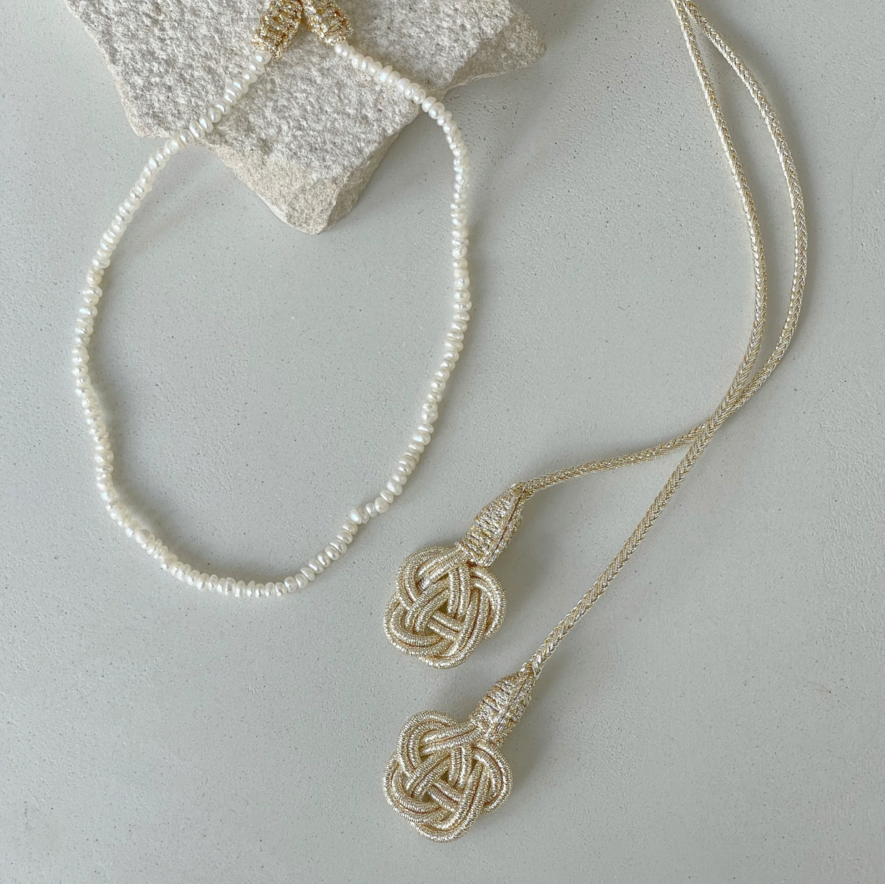 Choker Perlen