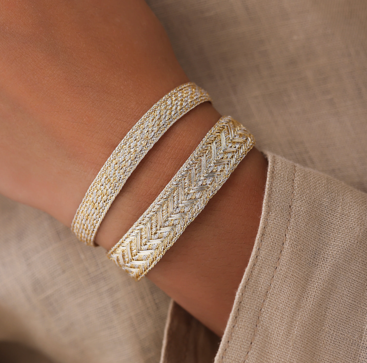 Armband Intermix GoldSilber