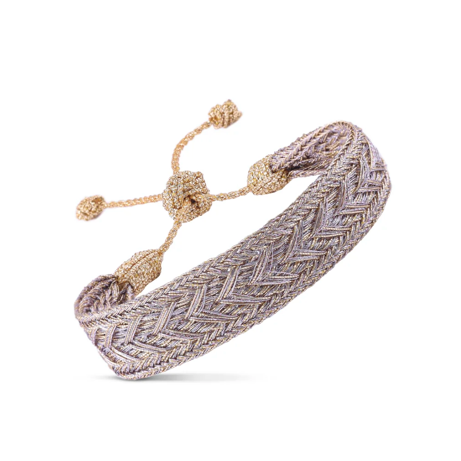 Armband Intermix Gold-Lila