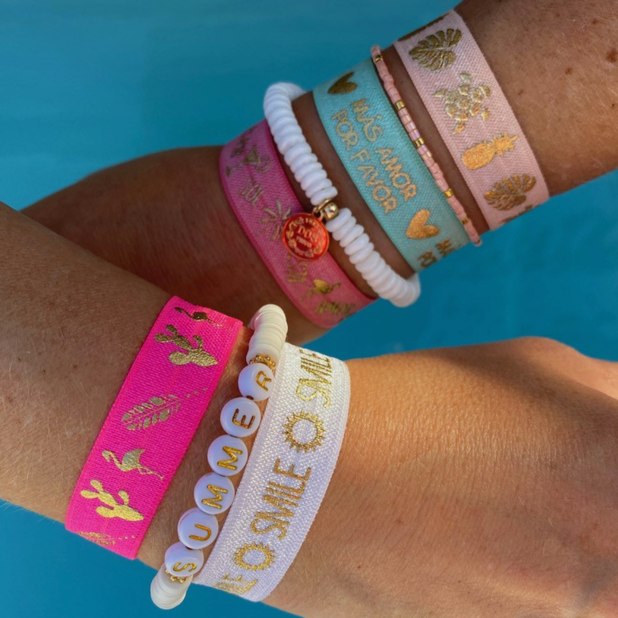 Armband Summer pink