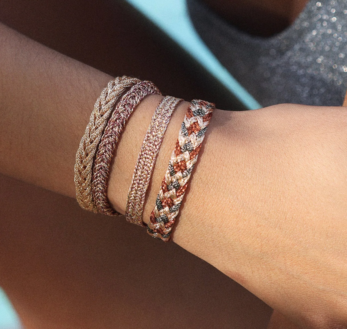 Armband Double U gold