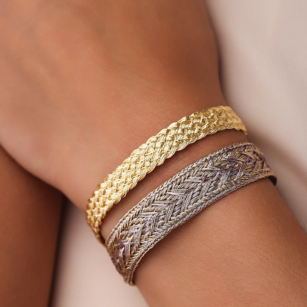 Armband Intermix Gold-Lila