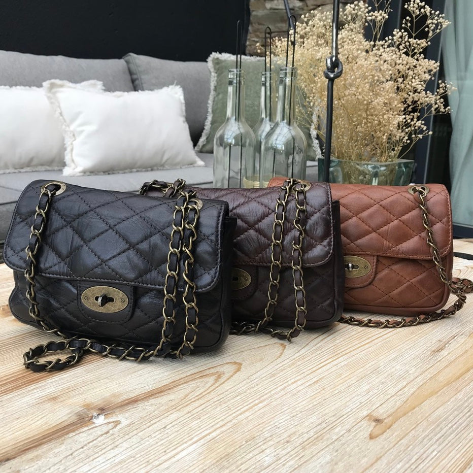 Ledertasche braun