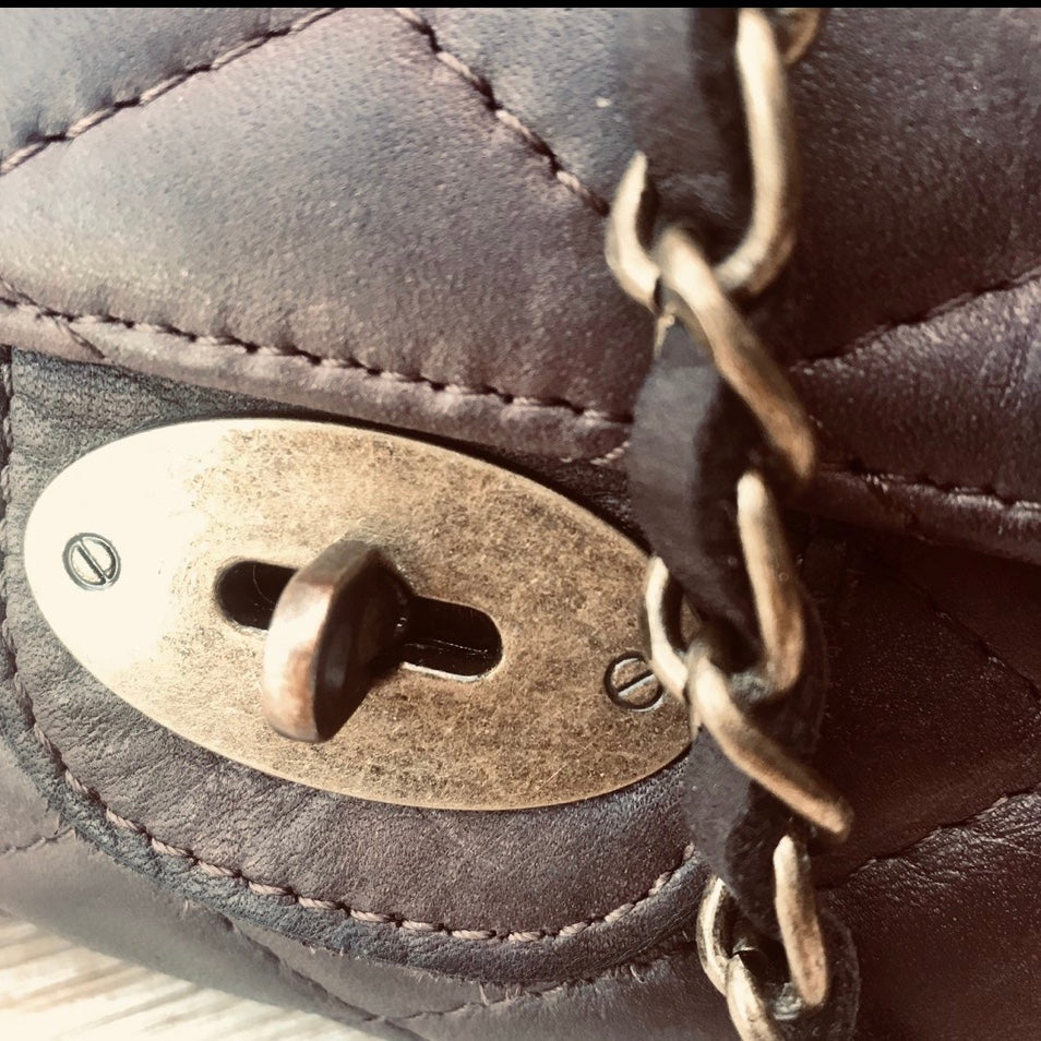 Ledertasche braun