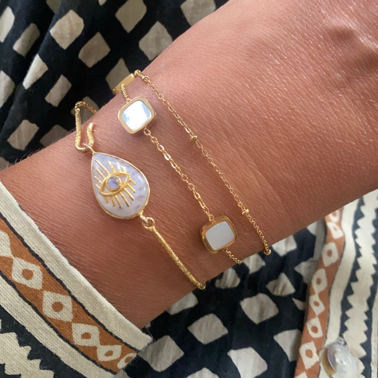 Armband Perlmutt