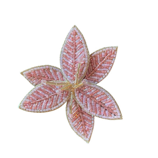 Brosche Lotusblume rosa