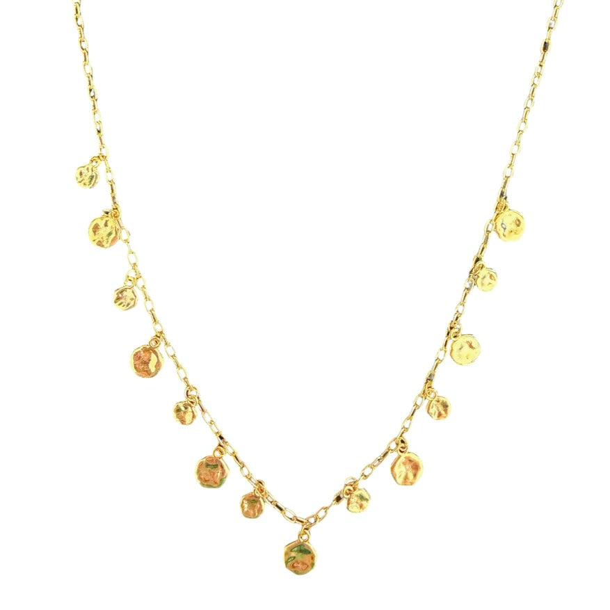 Halskette Golden Rain