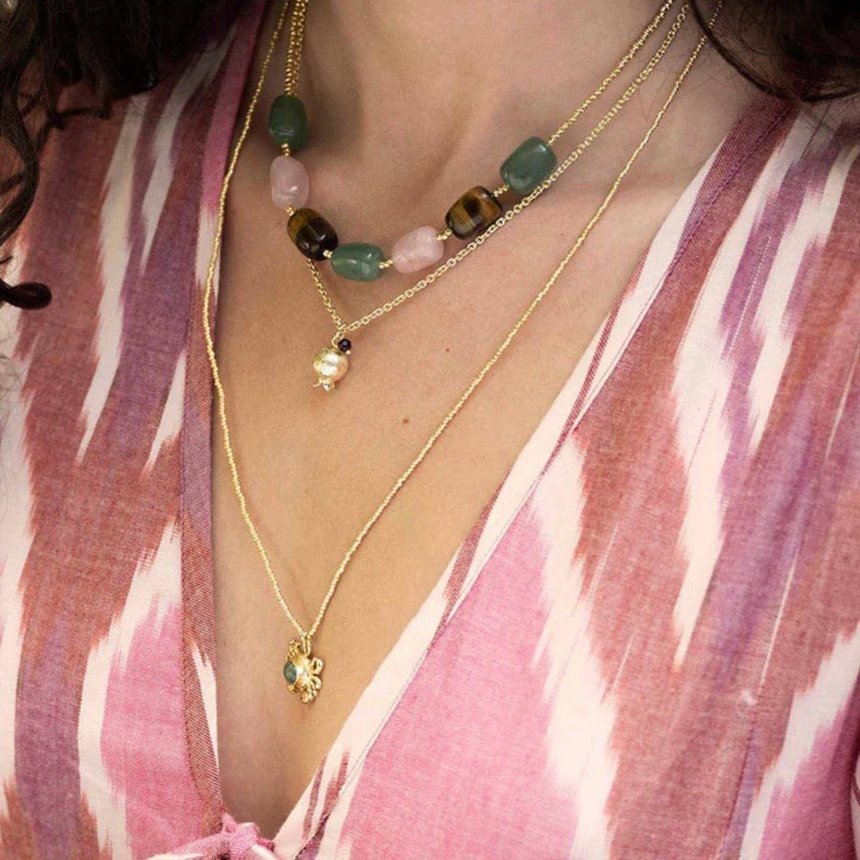 Halskette Noble Crab Aventurin