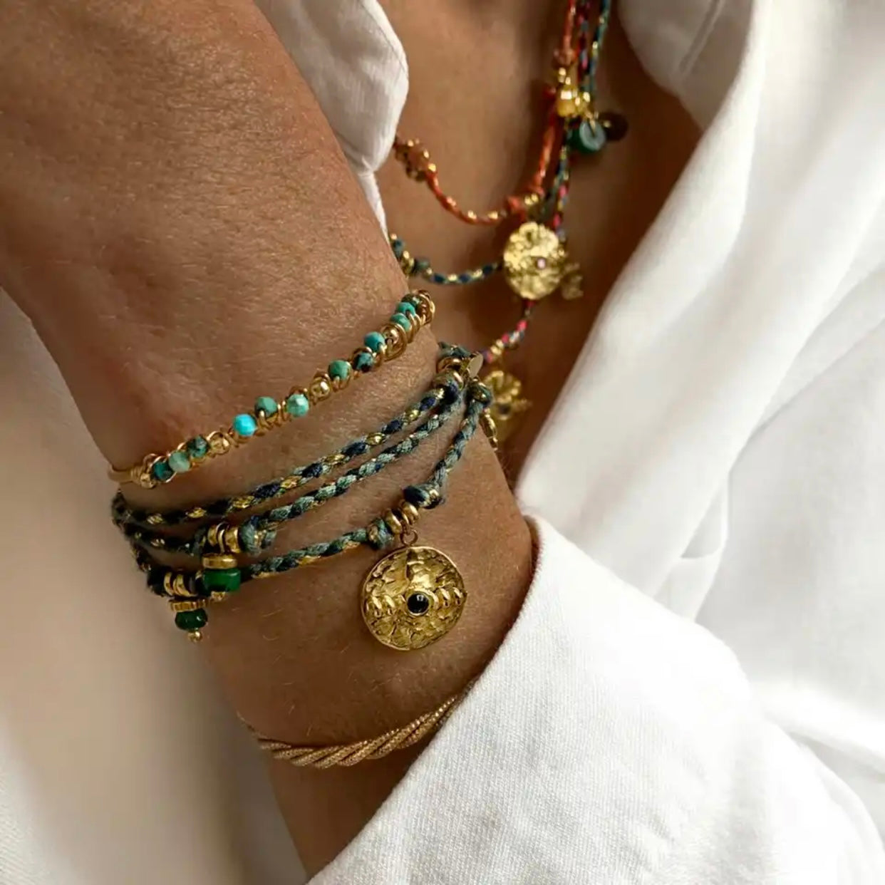 Armband Candy türkis