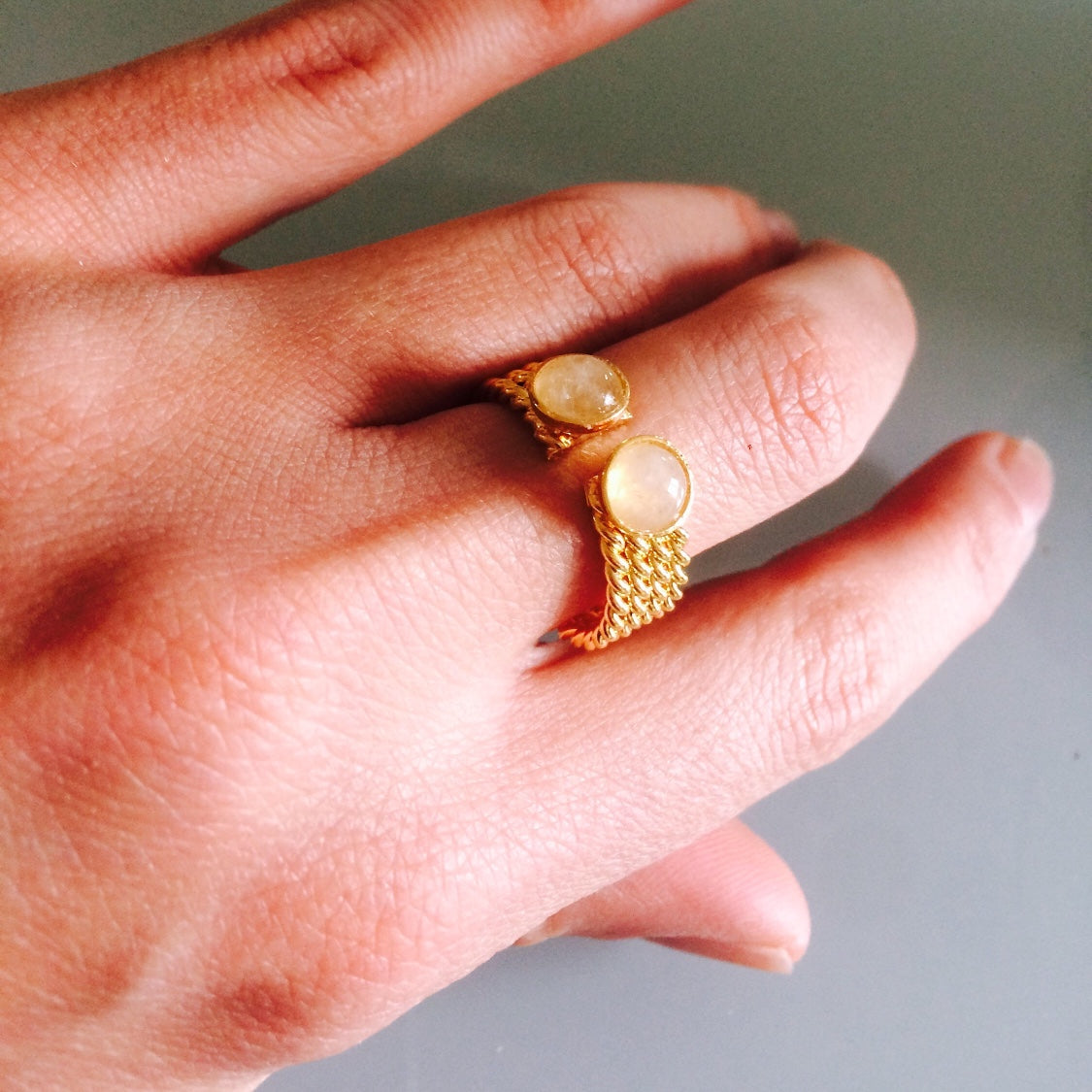 Ring Rosenquarz