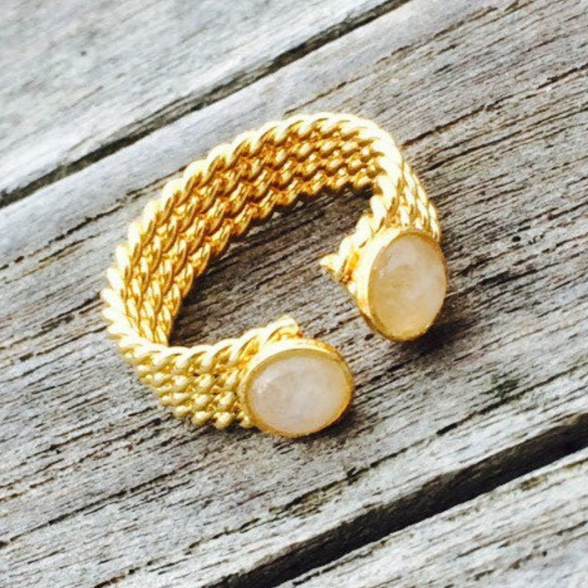 Ring Rosenquarz