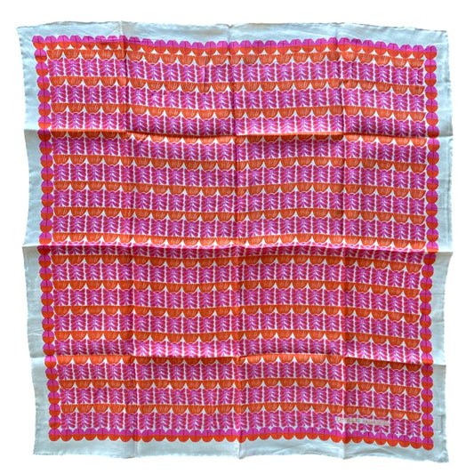 Seidentuch Carré Oslo pink