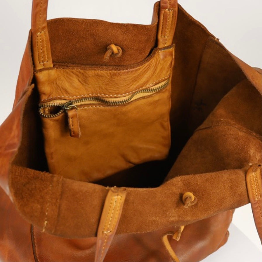 Ledertasche Shopper