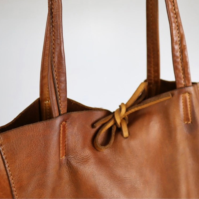 Ledertasche Shopper