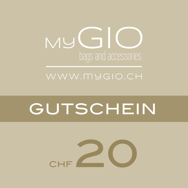 Geschenkgutschein MyGio CHF 20