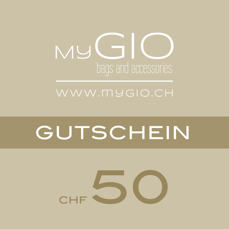 Geschenkgutschein MyGio CHF 50