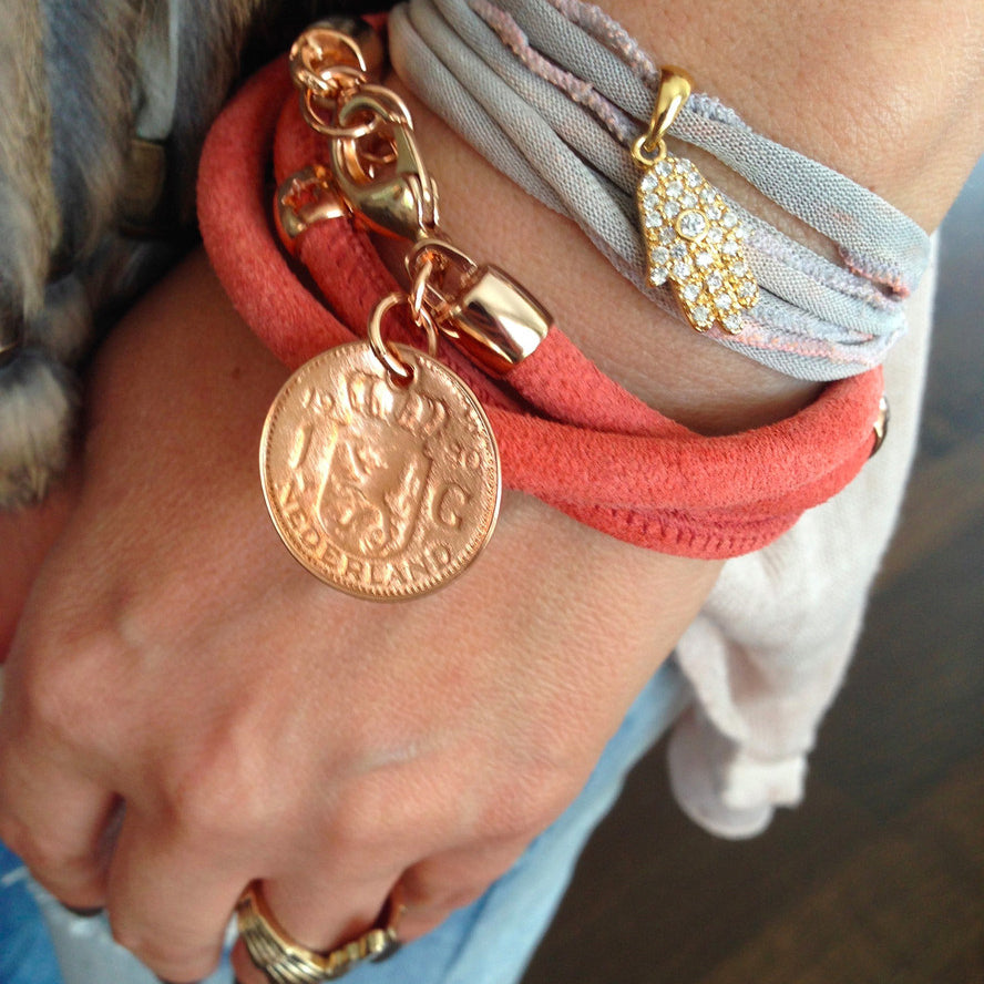 Seidenband Glitzerhand