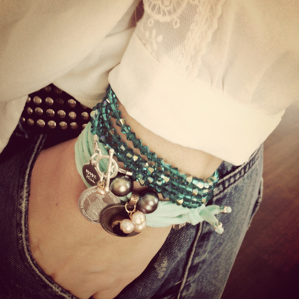 Armbandkette Glitter
