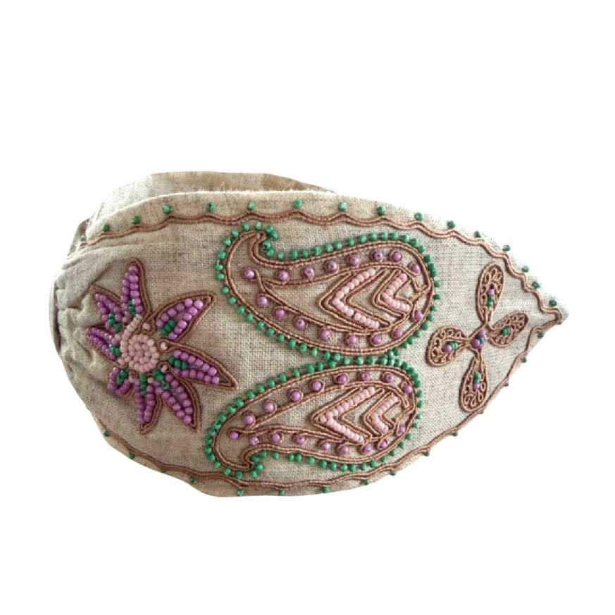Haarreif Lavender Paisley