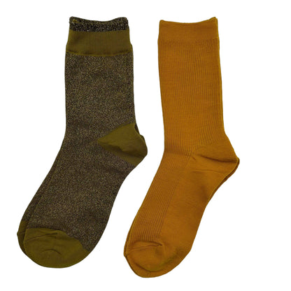 Socken-Duo Tiger, olivgrün