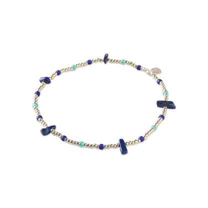 Fusskette Thoughtful Lapislazuli