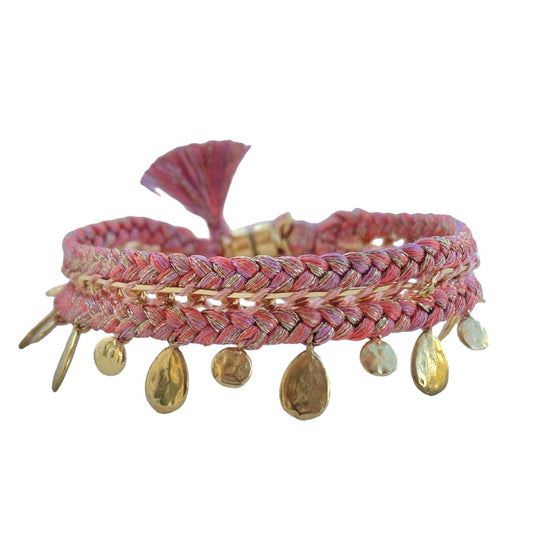 Armband Golden Hour pink
