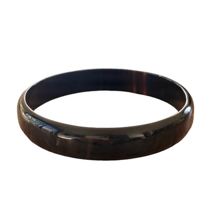 Armreif Horn schwarz