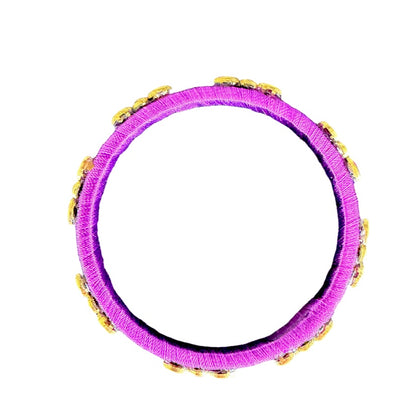 Armreif Jaipur lila