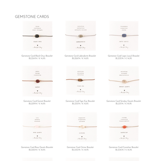 Gemstone Cards