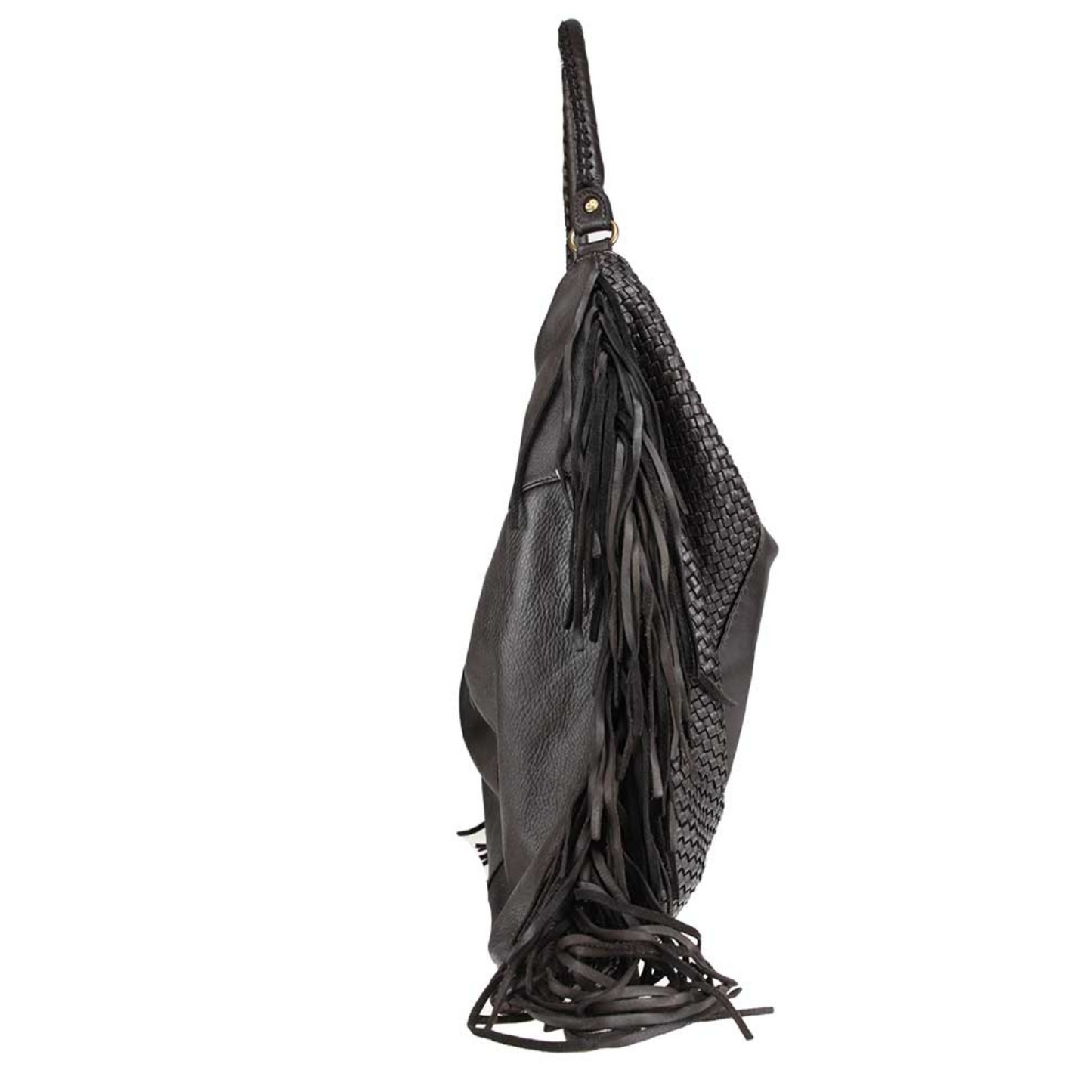Ledertasche Fransen