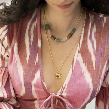 Halskette Noble Crab Aventurin