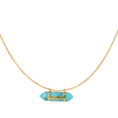 Halskette Love Stone