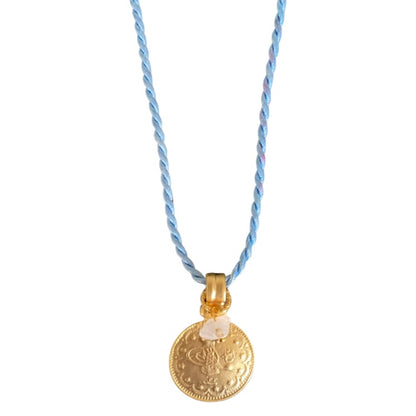Halskette Cord Coin