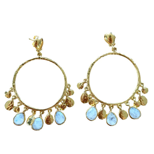 Creolen Palm Beach Mondstein