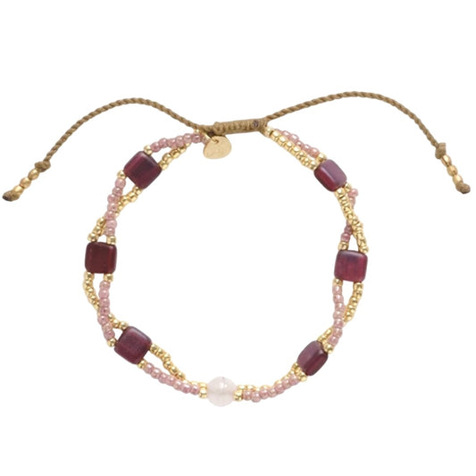 Armband Dreamer Rosenquarz